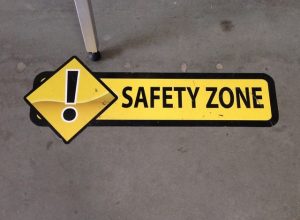 safety floor signage